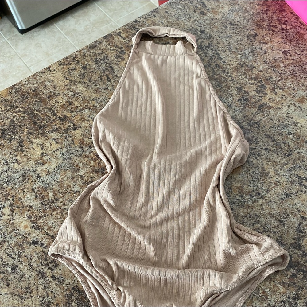 Tan bodysuit